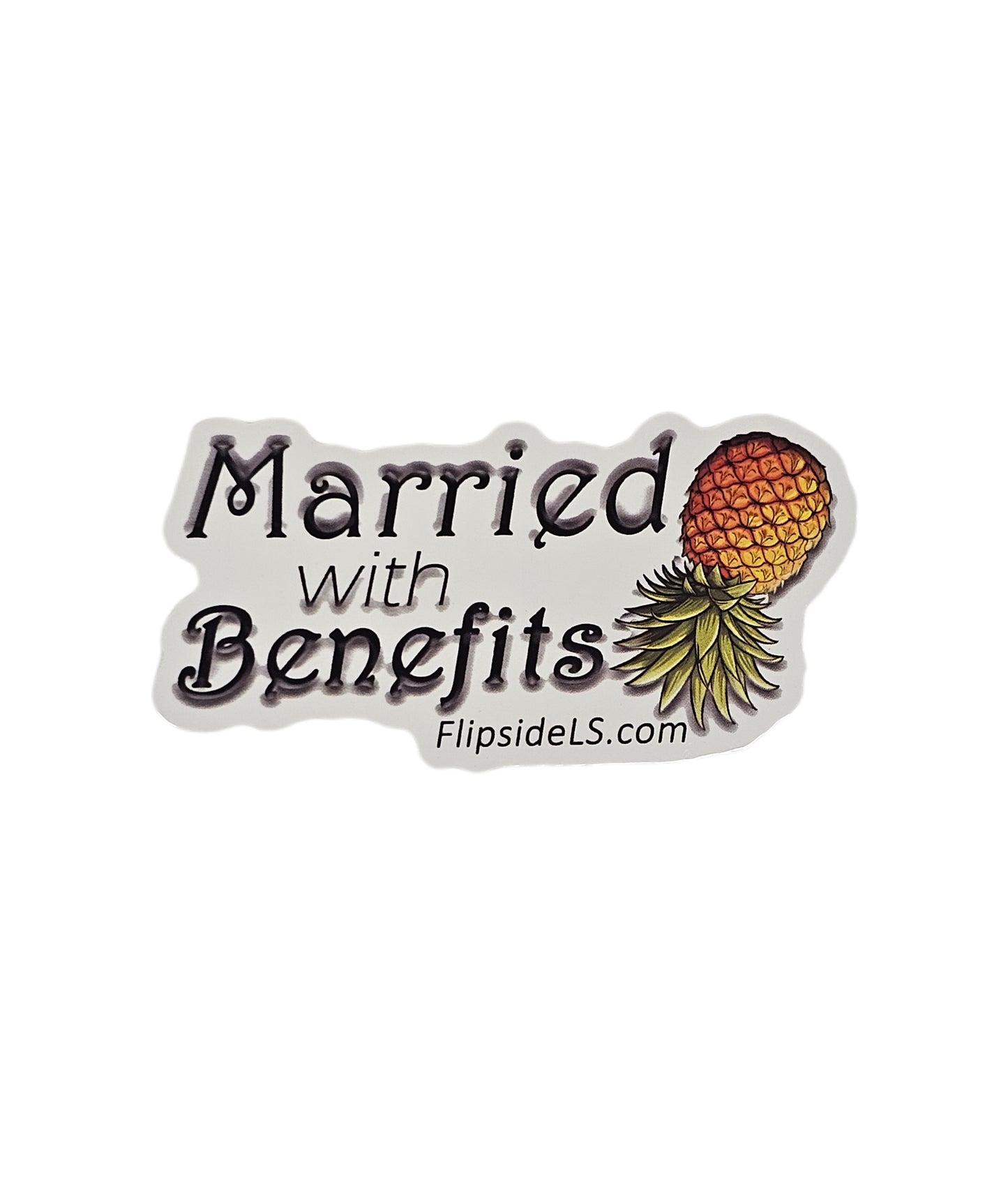 Married with Benefits Sticker