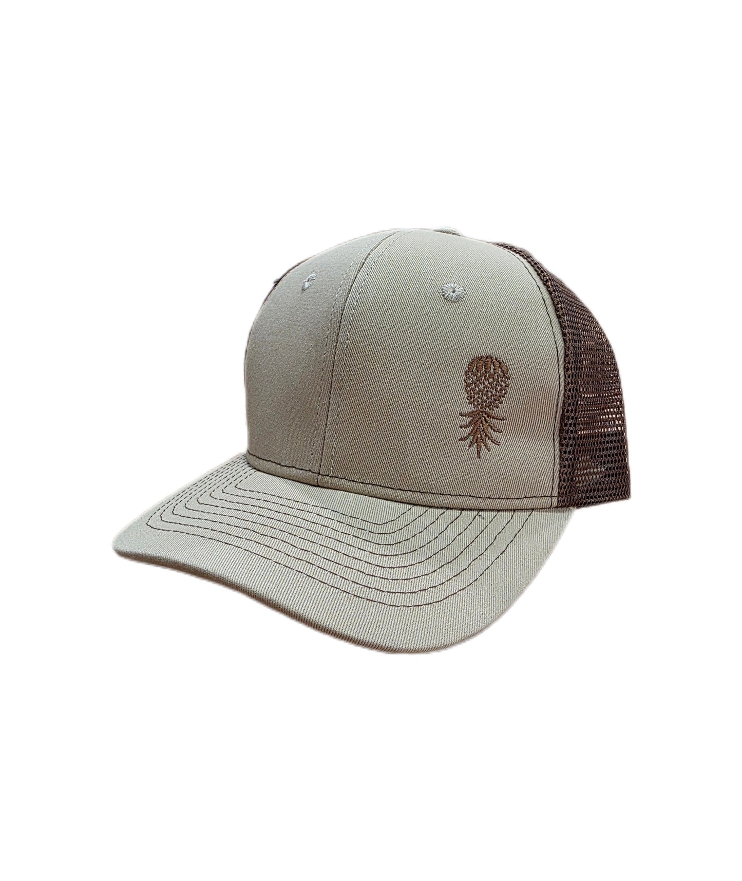 Embroidered Upside Down Pienapple Hat