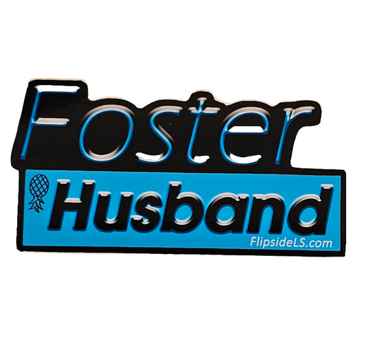 Foster Husband sticker